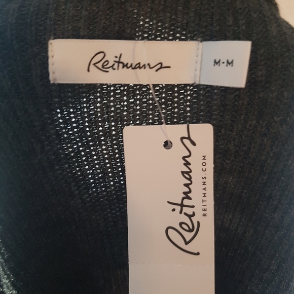 Reitman's Pullover Mock Neck Sweater Vest Dress With Side Snaps - Picture 7 of 8